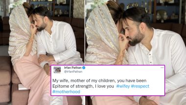 Irfan Pathan and Wife Safa Baig’s Loved-Up Pic With Sweet Romantic Caption Is What You Need To See Today