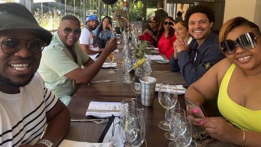 Trevor Noah Shares First Picture With Girlfriend Minka Kelly From South Africa Trip!