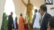 India News | UP CM Pays Floral Tribute to BR Ambedkar on His Death Anniversary