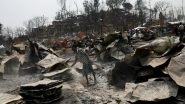 World News | Bangladesh: 1,200 Rohingya Refugees' Homes Gutted in a Massive Fire