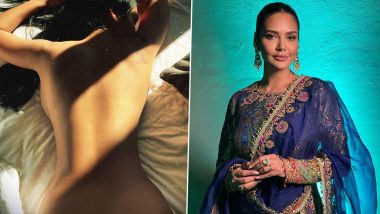 Esha Gupta Shares a Picture of Her Sexy Bare Back As She Quarantines at Home (View Pic)