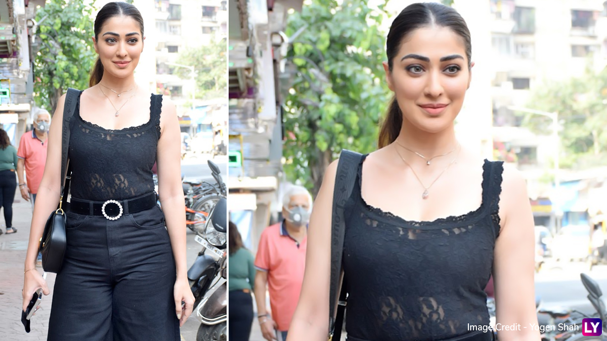 Raai Laxmi Looks Chic In An All-Black Outfit! Check Out The Actress'  Glamorous Avatar (View Pics) | 👗 LatestLY