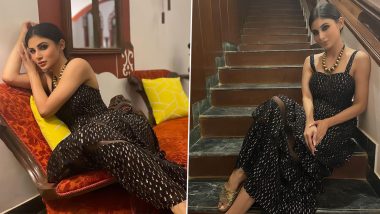 Mouni Roy Looks Gorgeous as She Poses in a Beautiful Black Dress but It’s the Caption That Will Inspire You! (View Pics)