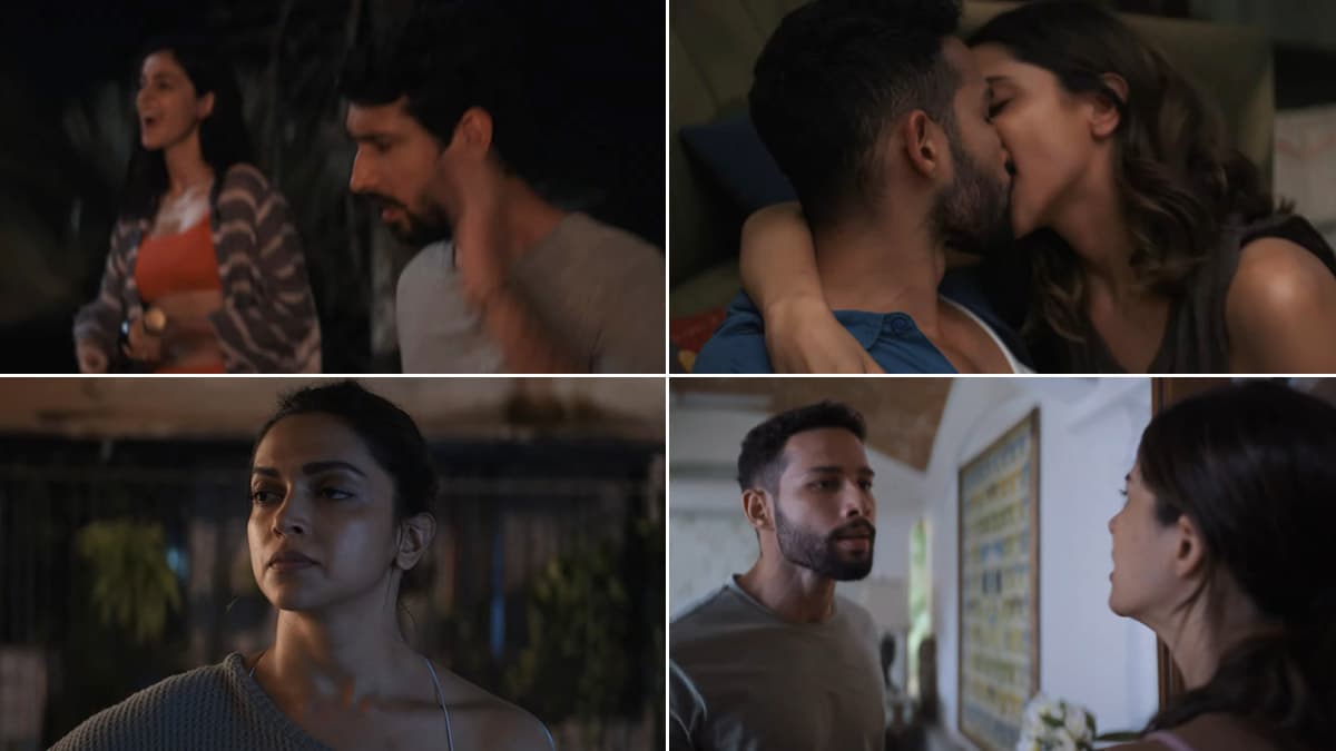 Deepika Padukone, Ananya Panday, Siddhant Chaturvedi & Dhairya Karwa  explore different shades of love in Gehraiyaan; here's the proof!