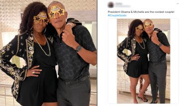 Michelle Obama and Her 'Boo' Barack Obama Ring in 2022, Check Super-Cute Social Media Post Going Viral