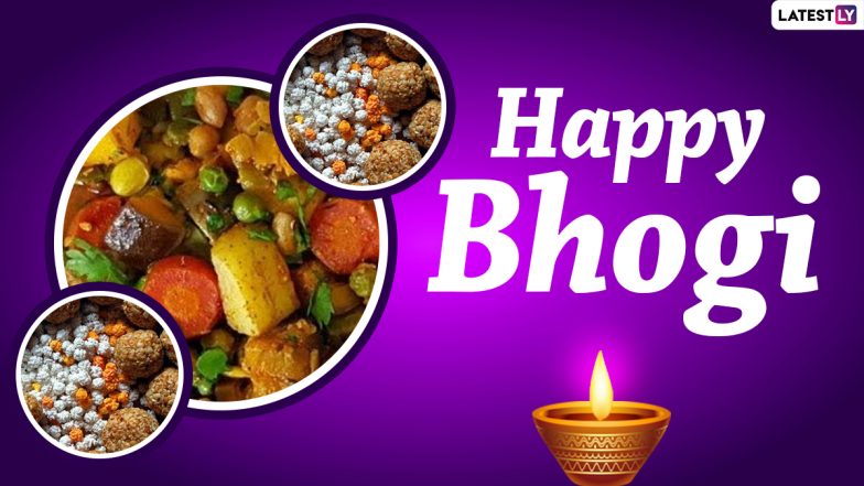 Bhogi 2022 Latest Wishes: Download Bhogi Pandigai HD Images With Festive Sayings, Greetings For Family Groups, Facebook Status To Celebrate The First Day of Makara Sankranthi Festival