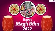 Magh Bihu 2022 Images & Bhogali Bihu HD Wallpapers for Free Download Online: Send WhatsApp Stickers, GIFs, Facebook Messages and SMS To Celebrate Harvest Festival of Assam