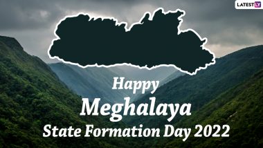 Meghalaya State Formation Day 2022 Wishes & HD Images: WhatsApp Messages, Wallpapers, SMS and Greetings To Celebrate 50th Statehood Day