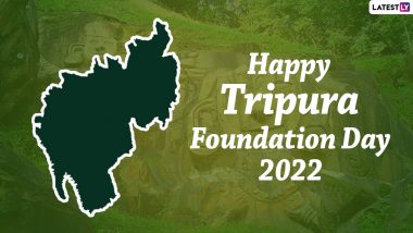 Tripura Statehood Day 2022 Wishes & Messages: WhatsApp Status, Images, HD Wallpapers, Greetings and SMS for State Foundation Day