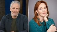 Jon Stewart Slams JK Rowling for Portrayal of Anti-Semitic Goblins in Harry Potter Film Franchise