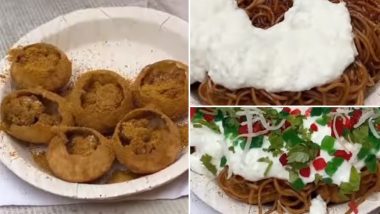 Watch: Lucknow Food Vendor Makes 'Chowmein Golgappa’, Foodies Are Outraged!