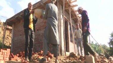 India News | J-K: Construction Work of First Community Hall in Upper Thanoa Panchayat in Udhampur Underway