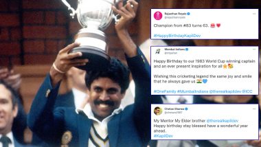 Happy Birthday Kapil Dev: Netizens Wish Former Indian World Cup-Winning Captain As He Turns 63