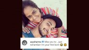 Arpita Khan Pens a Sweet Note for Hubby Aayush Sharma, Actor Says ‘Just Remember I’m Your First Born’