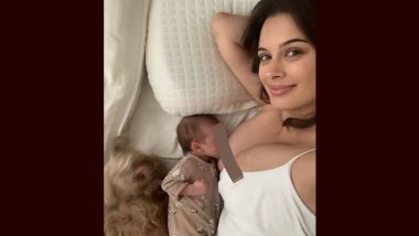 Evelyn Sharma Posts A Pic Of Nursing Baby Ava, Shares Her Diaries On Cluster Feeding