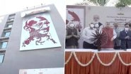 Mahatma Gandhi Death Anniversary: Home Minister Amit Shah Unveils Gandhiji&rsquo;s Mural at Sabarmati Riverfront on The Father of The Nation's Punyatithi