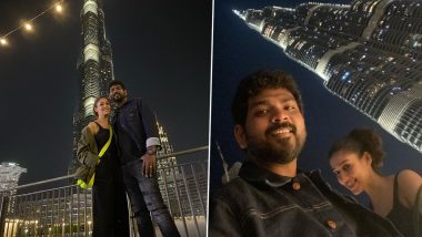 Nayanthara Celebrates New Year 2022 With Beau Vignesh Shivan At Burj Khalifa (View Pics And Video)