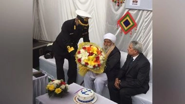India News | Karnal: Naval Veteran Facilitated on 100th Birthday by Indian Navy