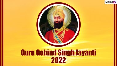 Latest Guru Gobind Singh Jayanti 2022 Wishes & 356th Prakash Parv HD Images: WhatsApp Stickers, GIFs, SMS, Facebook Status Messages To Celebrate Tenth Sikh Guru’s Birth Anniversary