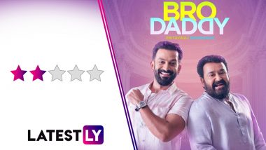 Bro Daddy Movie Review: Mohanlal and Prithviraj Sukumaran’s Family Entertainer Is Half-Amusing! (LatestLY Exclusive)