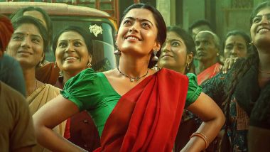 Rashmika Mandanna Expresses Gratitude as Pushpa Song ‘Saami Saami’ Becomes a Mass Sensation (Watch Video)