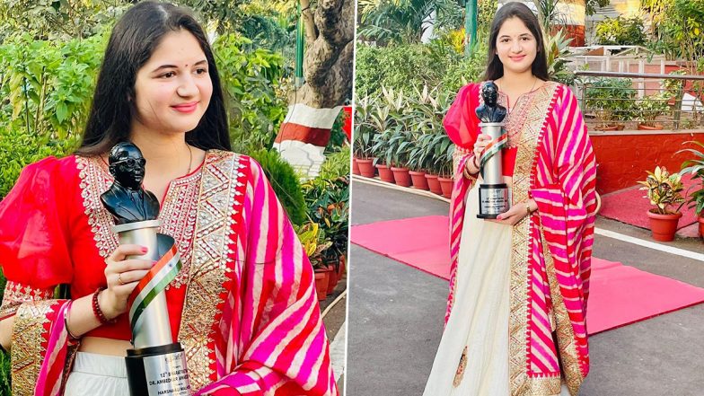 Bajrangi Bhaijaan Fame Harshaali Malhotra Receives Bharat Ratna Dr Ambedkar Award 2021