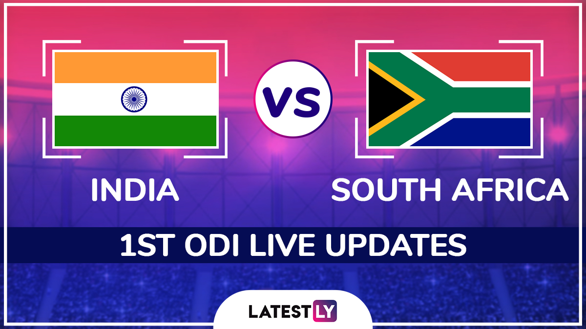 Cricket News IND vs SA Live Score Updates 1st ODI 2022 🏏 LatestLY
