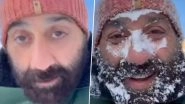 Sunny Deol Is Having a Gala Time at Manali, Actor Shares Glimpse of His &lsquo;Icing on the Cake&rsquo; Moment (Watch Video)