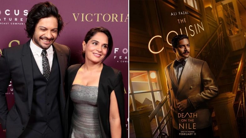 Richa Chadha 'Mad Proud' of Ali Fazal in Death on the Nile; Shares Beau's Character Poster 