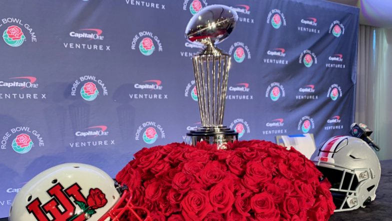 Ohio State Buckeyes vs Utah Utes, 2022 Rose Bowl Game Free Live Streaming Online and India Telecast: Watch NCAA Football Match Live on TV in IST
