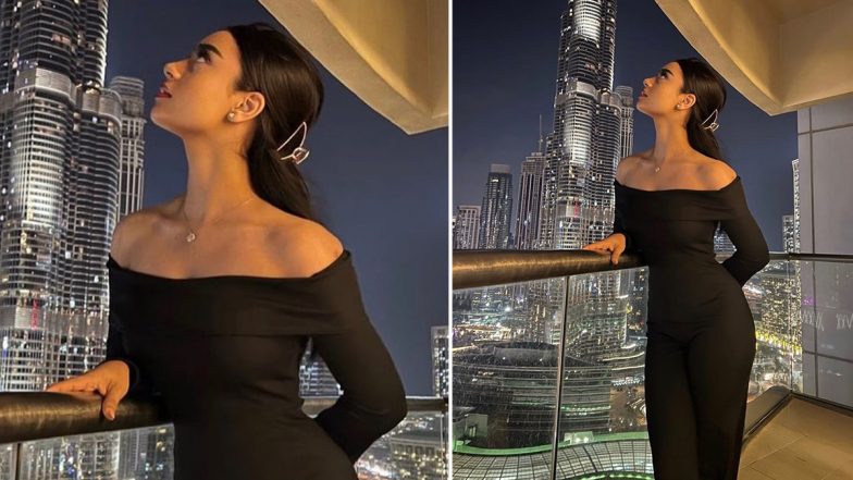 Nysa Devgan Steals Hearts As She Poses in a Black Bodycon Dress (View Pic)