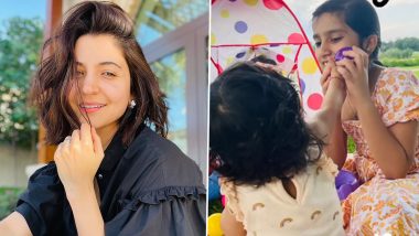Anushka Sharma Shares a Playful Unseen Click of Daughter Vamika on the Tot’s First Birthday!