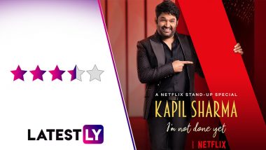 Kapil Sharma – I’m Not Done Yet Review: The Star-Comedian Provides Barrels of Laughs As He Takes Us Through His Life Journey in This Standup Special (LatestLY Exclusive)