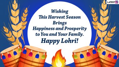 Lohri 2022 Wishes: Download Happy Lohri HD Images With Messages, WhatsApp Greetings, Facebook Status And Quotes to Welcome Warmer Days