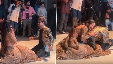 Mouni Roy Wedding: Actress’ Best Friend Rahul Shetty’s Performance From the Sangeet Ceremony Is Too Adorable to Miss! (Watch Video)