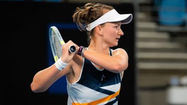 Sydney Tennis Classic 2022: Barbora Krejcikova Defeats Anett Kontaveit 0-6 6-4 7-6, to Meet Paula Badosa in Final