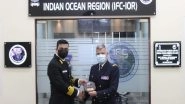 World News | French Vice-Admiral Christophe Lucas Visits IFC-IOR to Enhance Maritime Security in Indian Ocean