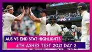 AUS vs ENG Stat Highlights 4th Ashes Test 2021&ndash;22 Day 2: Usman Khawaja Shines With Comeback Century
