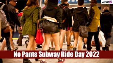 No Pants Subway Ride Day 2022 Date, History & Significance: Everything You Need to Know About the Strange Tradition of People Riding the Subway Pantless!