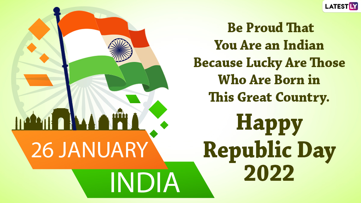 Happy Republic Day 2022 Wishes, Patriotic Quotes and HD Images ...