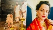 Kangana Ranaut Marks Her New Year 2022 at Tirupati Balaji Temple, Says &lsquo;I Want Less Police Complaints and More Love Letters&rsquo;