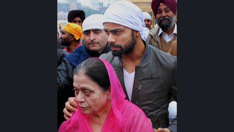 'Happy Birthday Maa' Virat Kohli Wishes Mother Saroj Kohli With a Heart-Warming Photo on Instagram, View Post