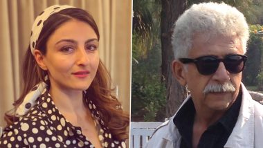 LATESTLY Exclusive! Soha Ali Khan On Working With Naseeruddin Shah: Legends Like Him Don't Try To Teach, They Tell Stories!