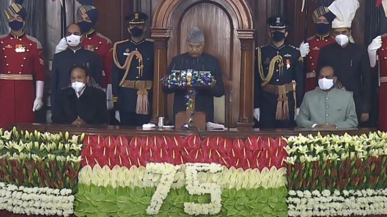 Highlights of President Ram Nath Kovind's Address to Parliament Ahead of Budget Session 2022