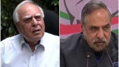 India News | Anand Sharma Congratulates Ghulam Nabi Azad on Being Conferred Padma Bhushan; Sibal Calls It 'ironic' That Congress Doesn't Need His Services
