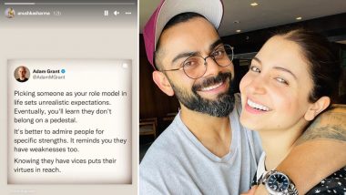 Anushka Sharma Comes Out in Support of Husband Virat Kohli Amidst DRS Saga During India vs South Africa 3rd Test, See Her Instagram Story