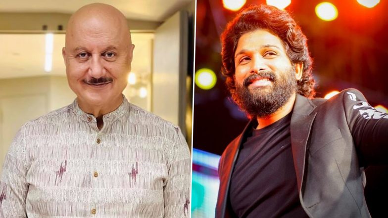 Anupam Kher Hails Allu Arjun’s Performance In Pushpa, Says ‘Hope To Work With You Soon’