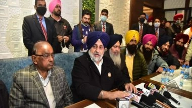 India News | Arrest Mustafa Immediately for Trying to Incite Communal Clashes, Says Sukhbir Badal