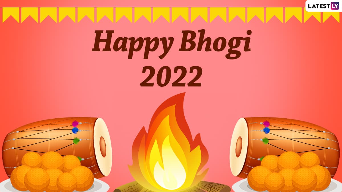 Bhogi 2022 Wishes & Bhogi Pandigai Messages: WhatsApp Status ...