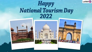 National Tourism Day 2022 Wishes, Messages and HD Images: Send Travel Quotes, Greetings, Telegram Photos, Wallpapers and WhatsApp Stickers To Celebrate The Day Dedicated to Wanderlust